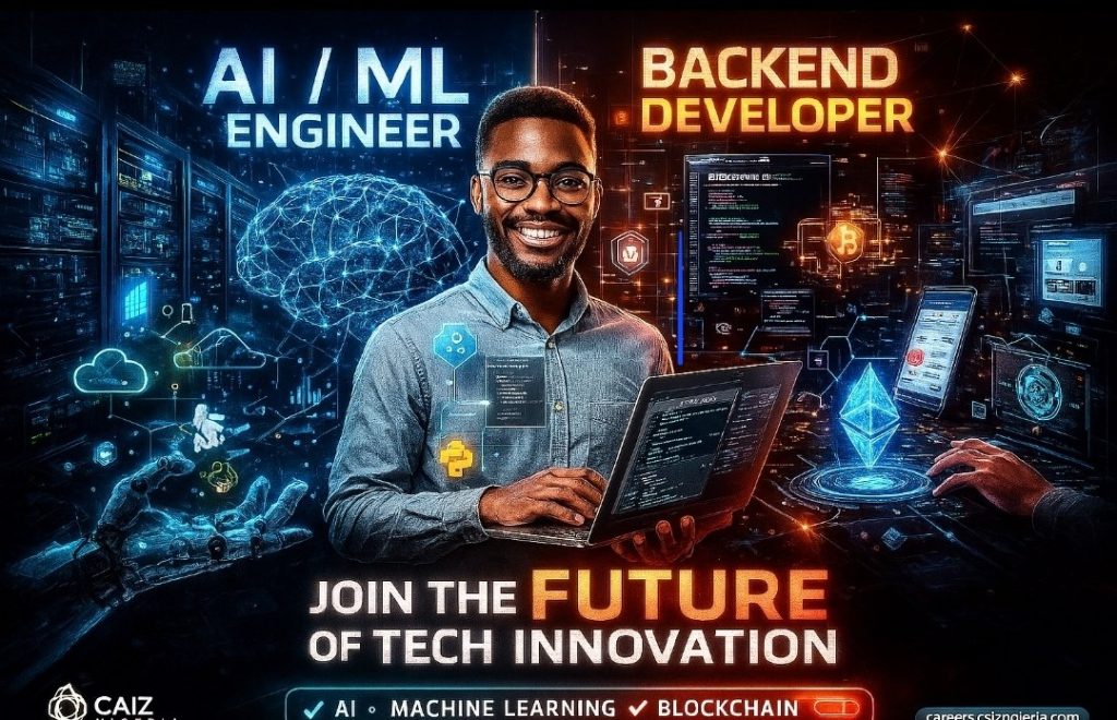 AI/ML Backend Developer Blockchain Caiz Nigeria
